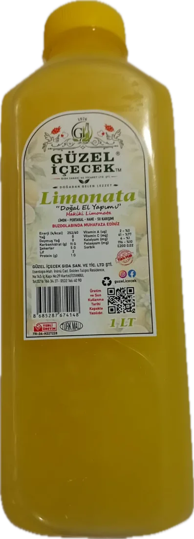 Güzel Limonata 1 litre şişe